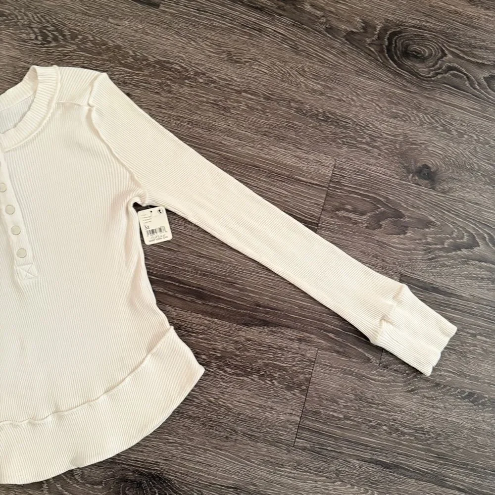 Free People Movement Rally Layering Solid Sweater New